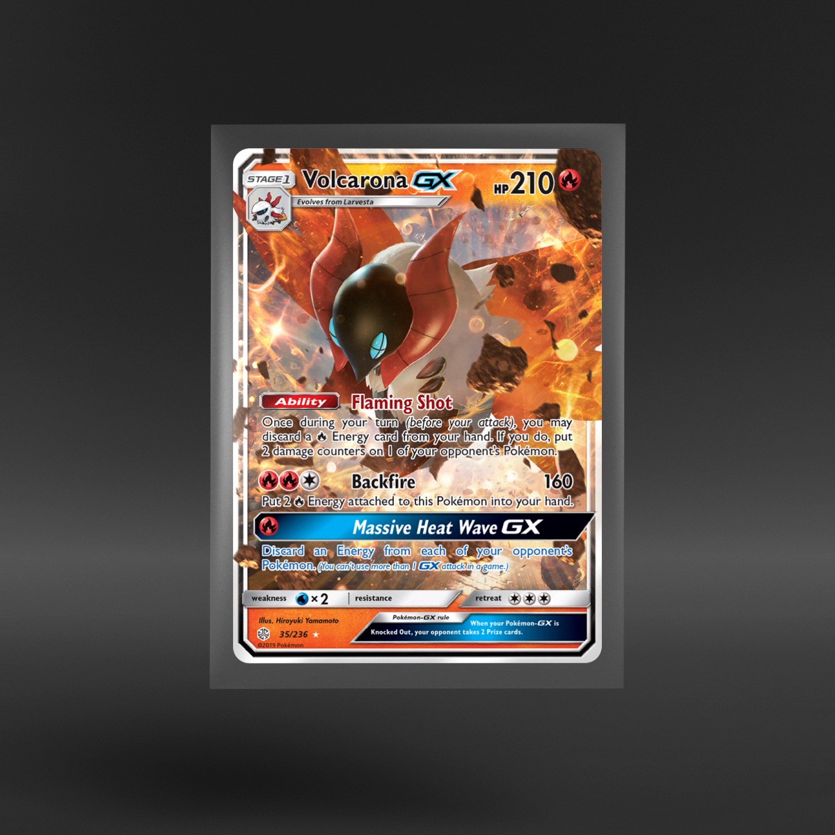 Cosmic Eclipse #35/236 Volcarona-GX