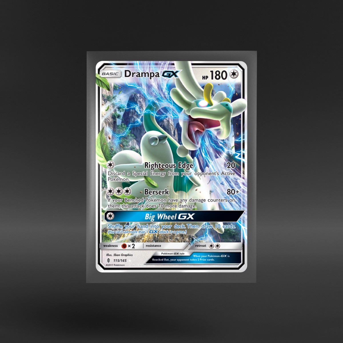 Guardians Rising #115/145 Drampa-GX