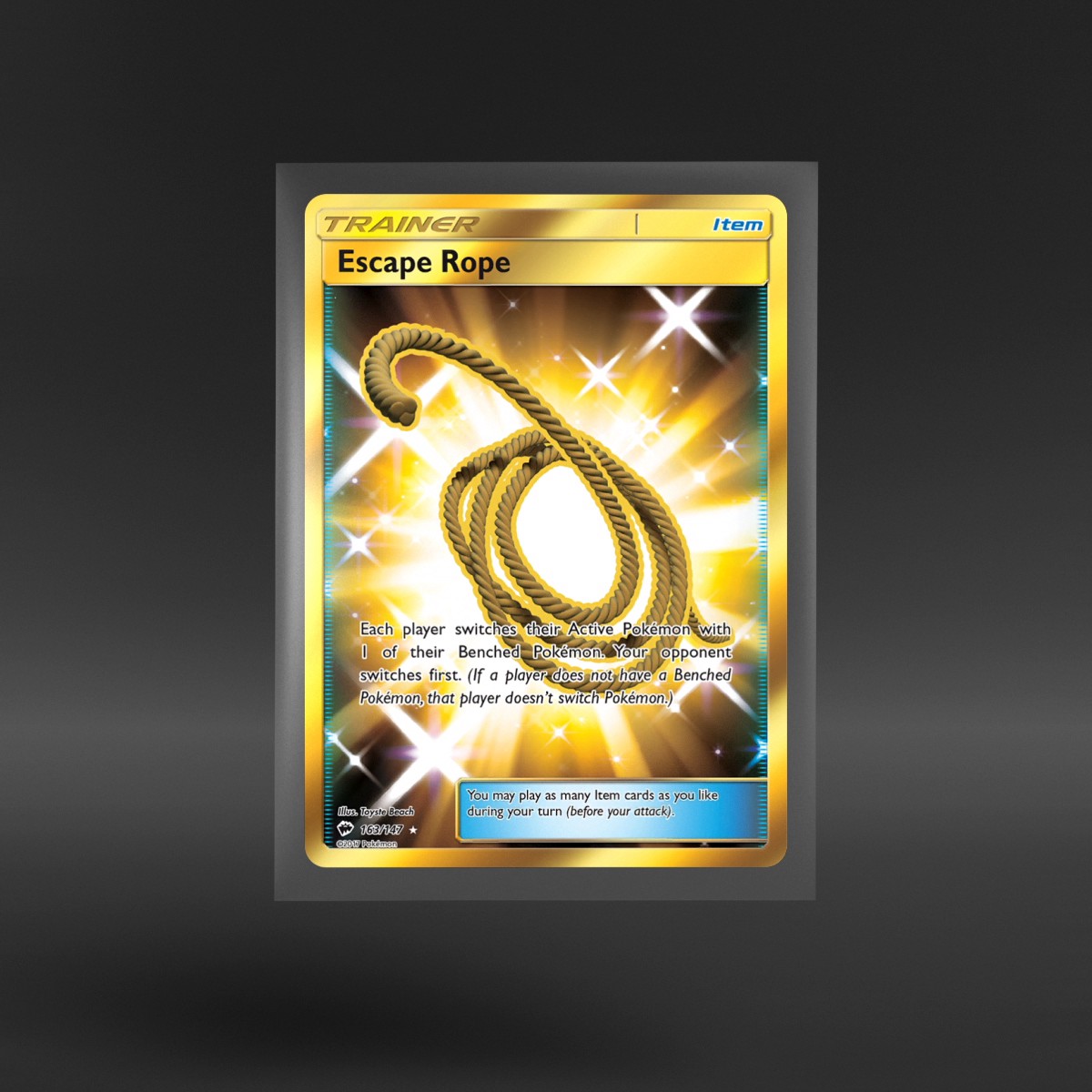 Burning Shadows #163/147 Escape Rope