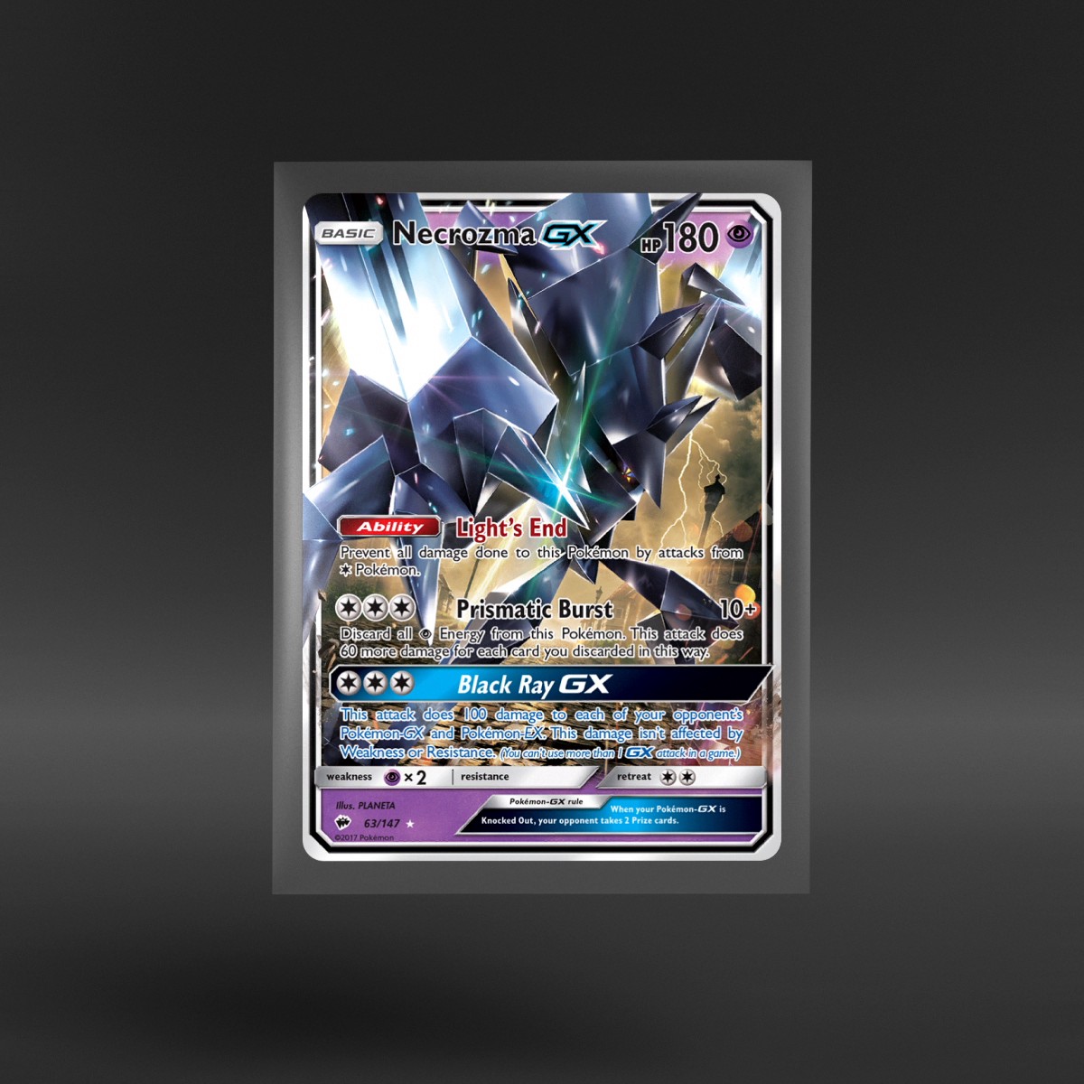 Burning Shadows #63/147 Necrozma-GX
