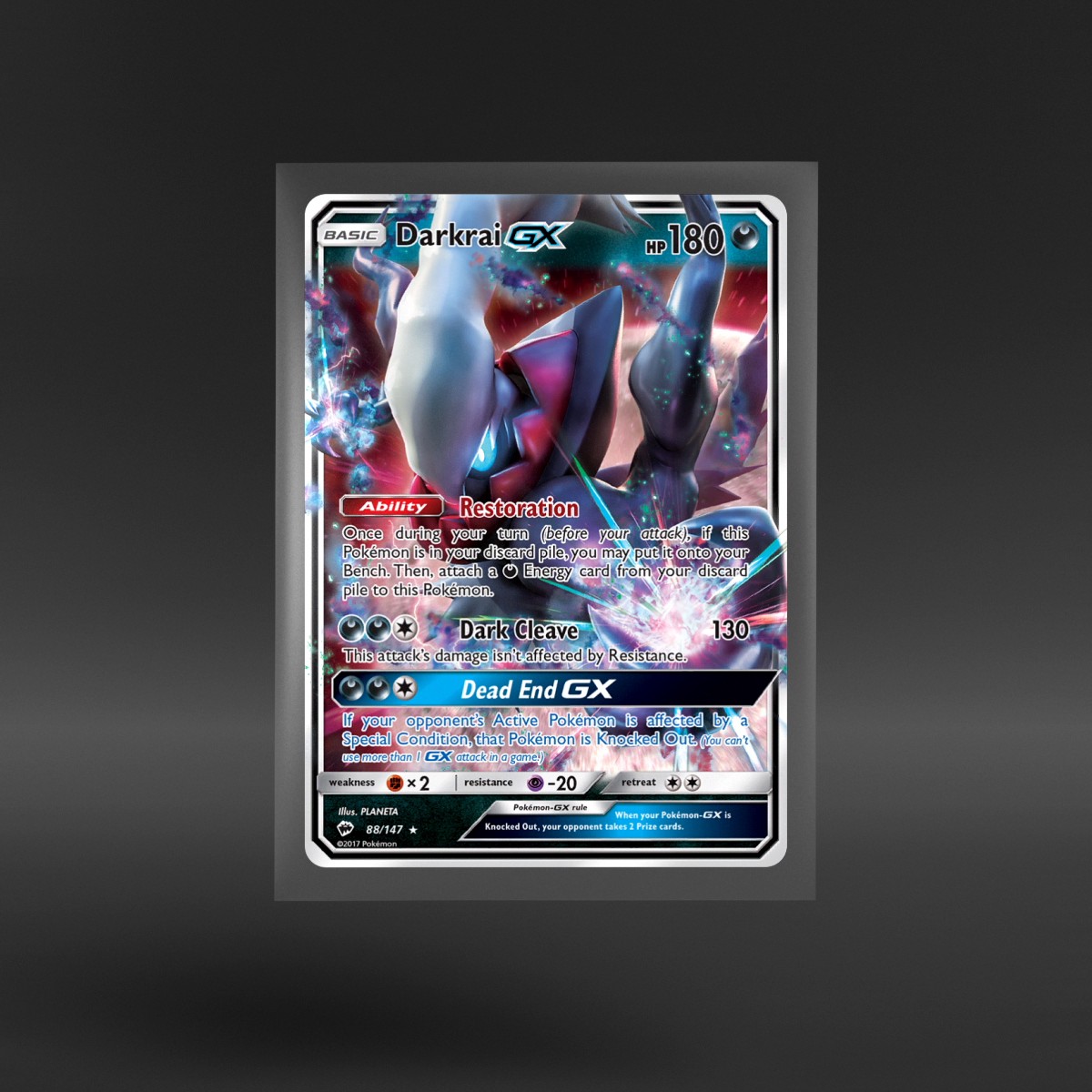 Burning Shadows #88/147 Darkrai-GX