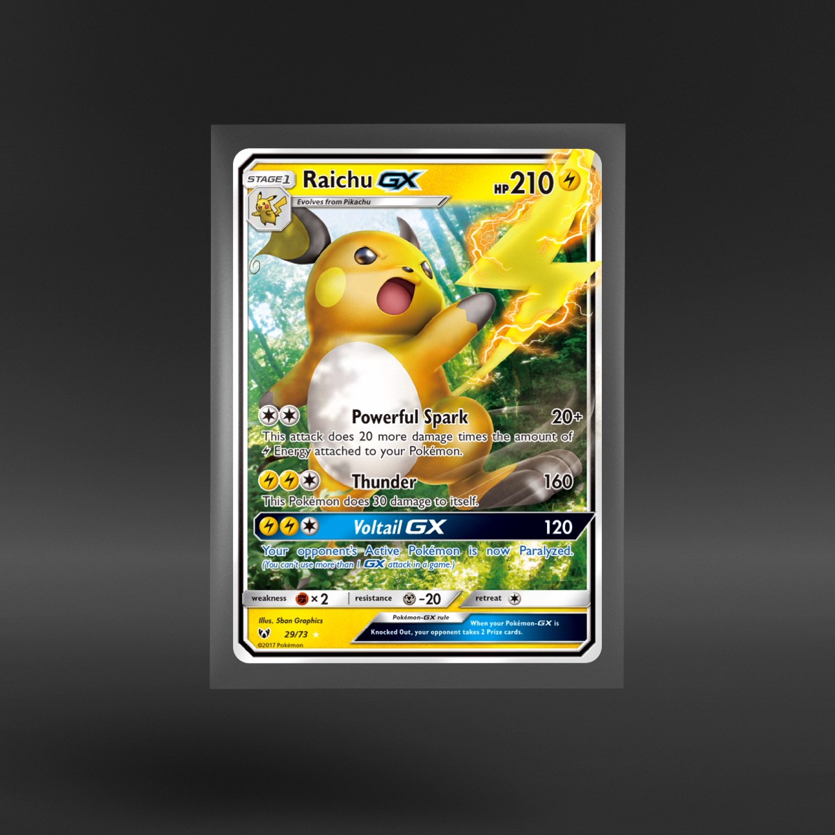 Shining Legends #29/73 Raichu-GX