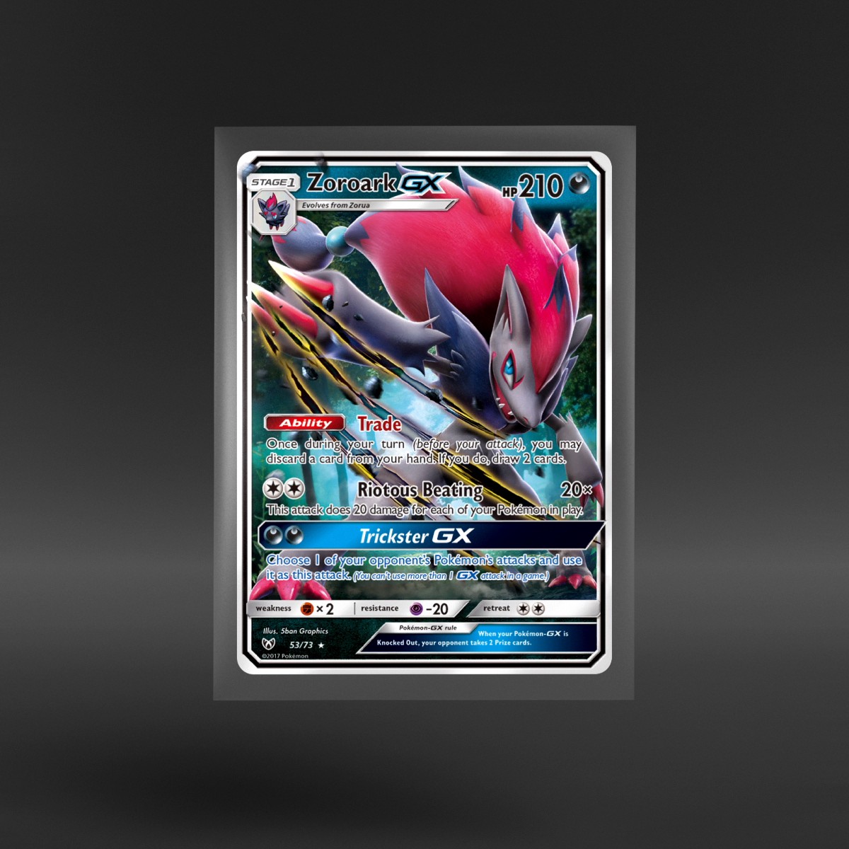 Shining Legends #53/73 Zoroark-GX