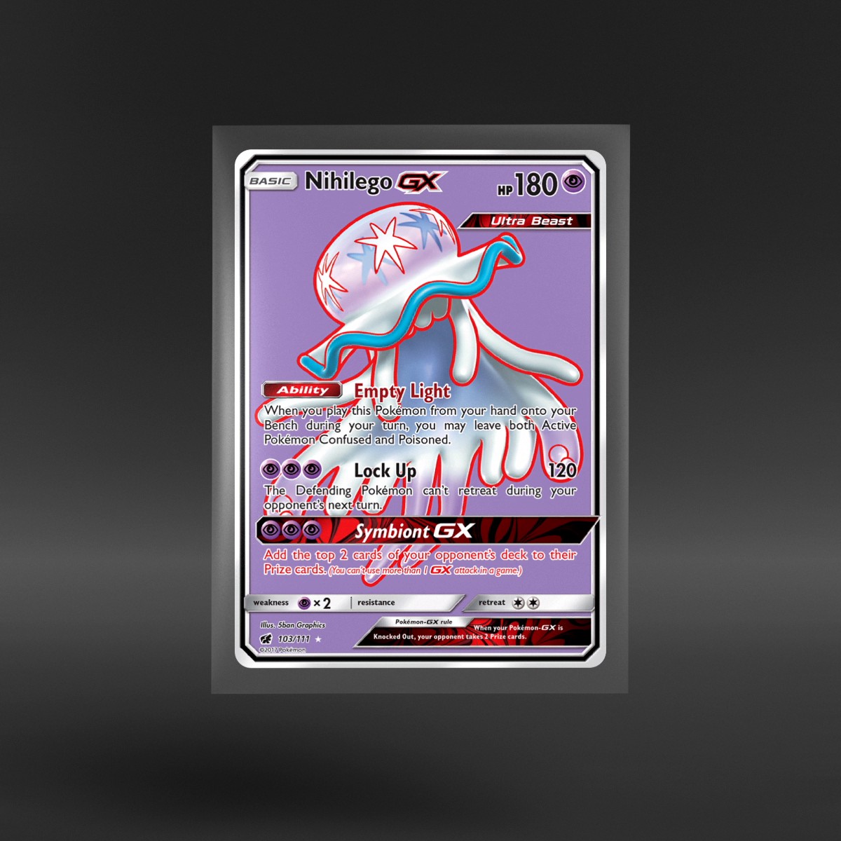 Crimson Invasion #103/111 Nihilego-GX