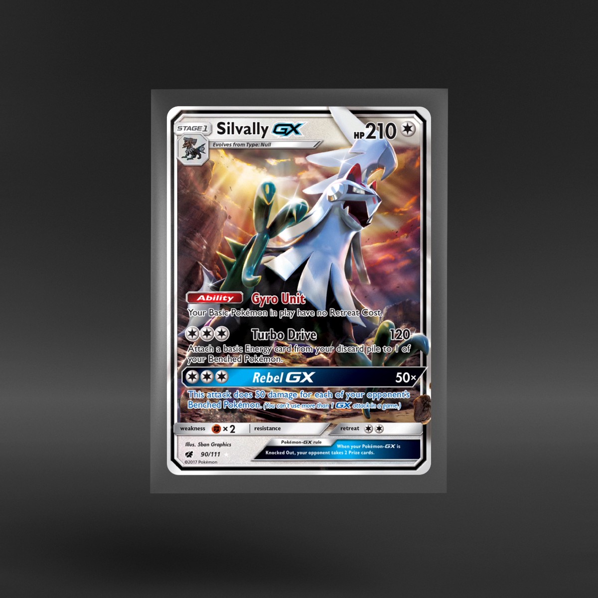 Crimson Invasion #90/111 Silvally-GX