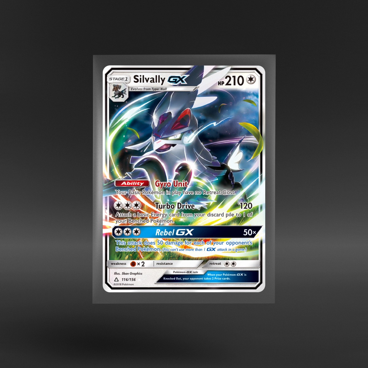 Ultra Prism #116/156 Silvally-GX