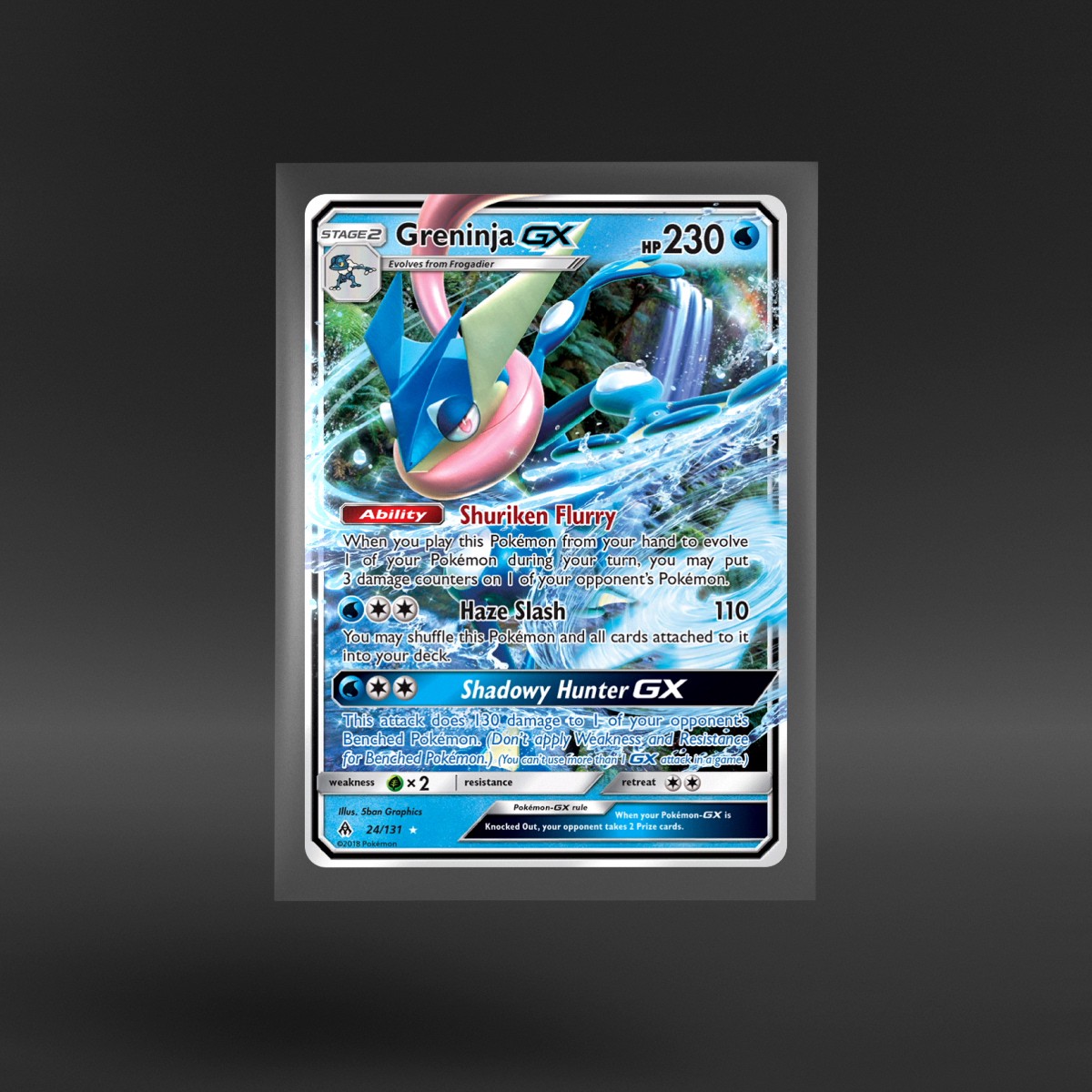 Forbidden Light #24/131 Greninja-GX