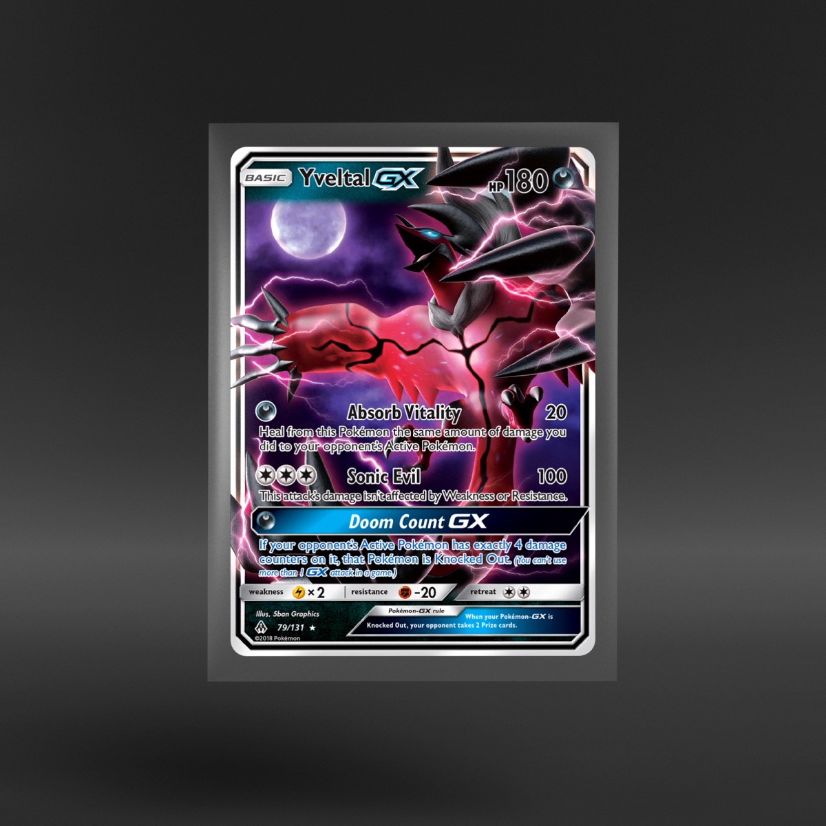 Forbidden Light #79/131 Yveltal-GX