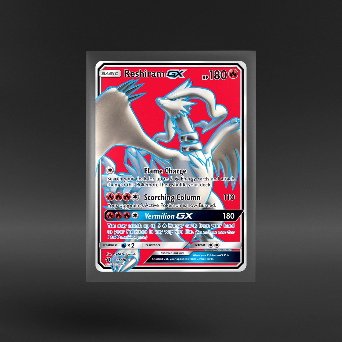 Dragon Majesty #65/70 Reshiram-GX
