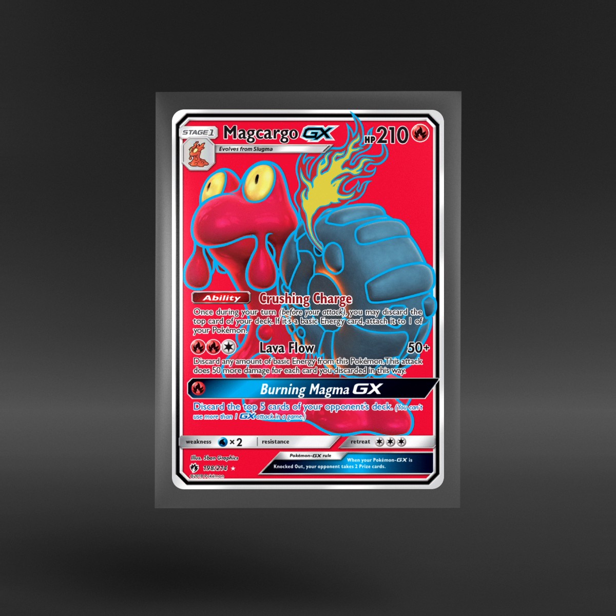 Lost Thunder #198/214 Magcargo-GX