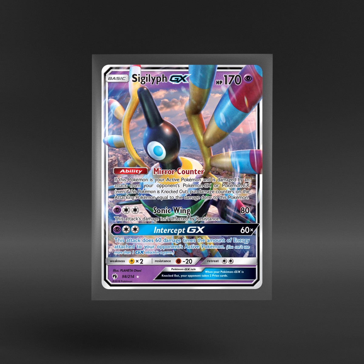 Lost Thunder #98/214 Sigilyph-GX