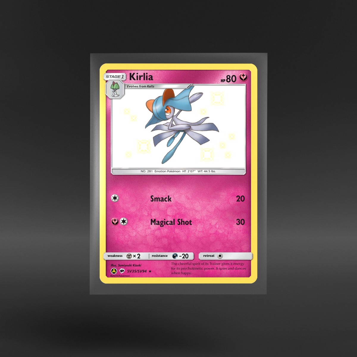 Hidden Fates Shiny Vault #SV35/SV94 Kirlia