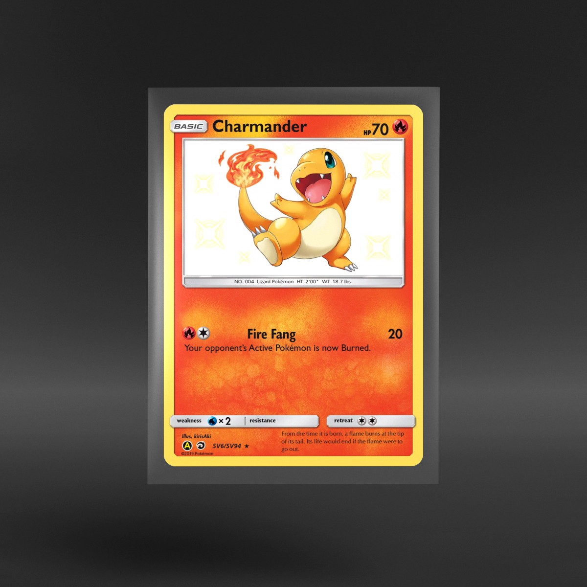 Hidden Fates Shiny Vault #SV6/SV94 Charmander