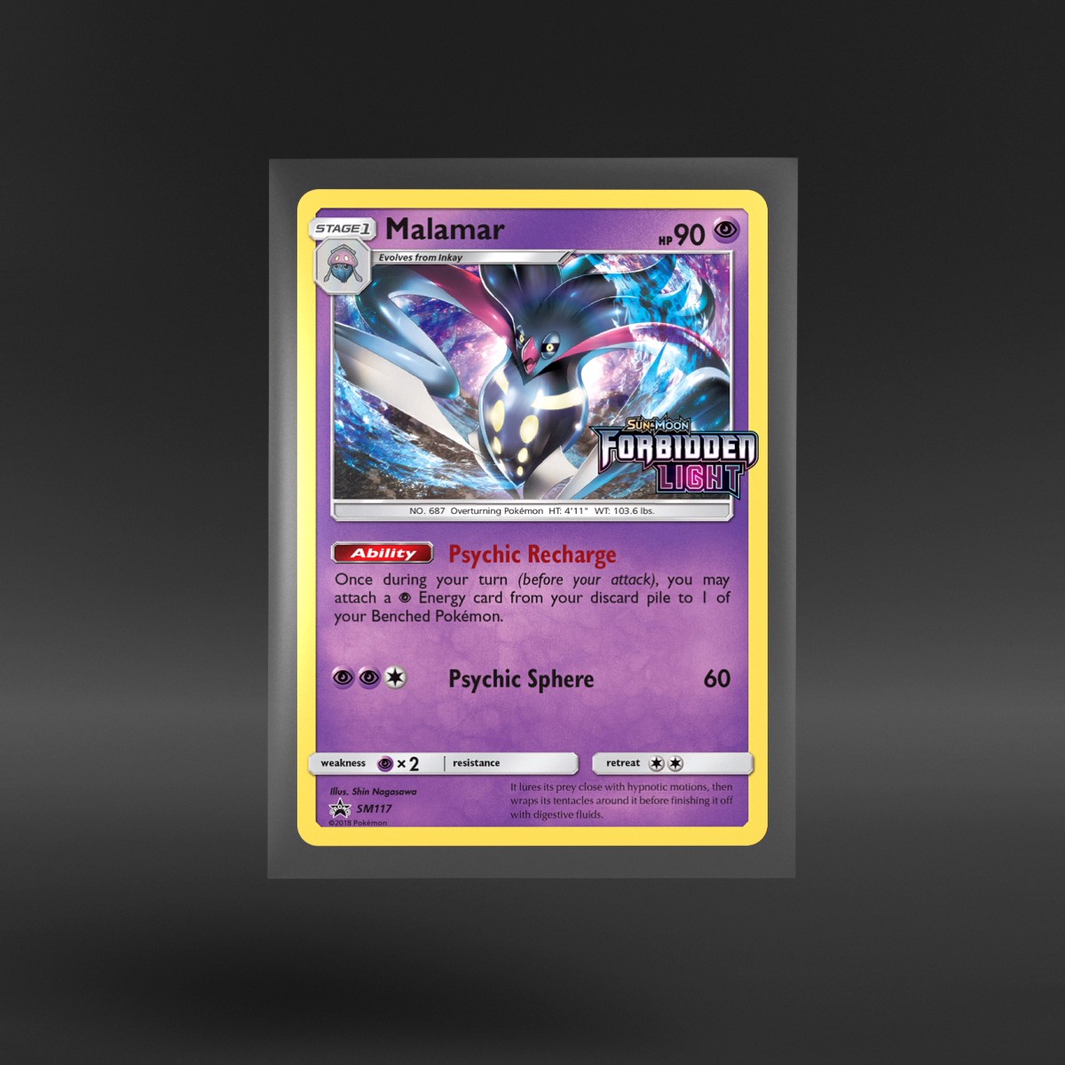 SM Black Star Promos #SM117 Malamar