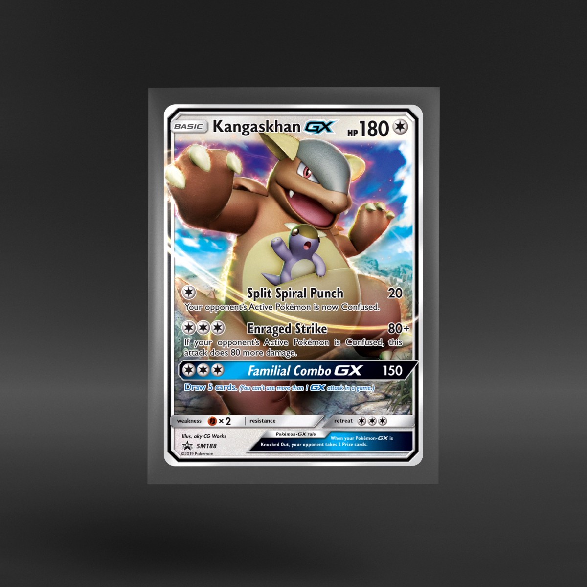 SM Black Star Promos #SM188 Kangaskhan-GX