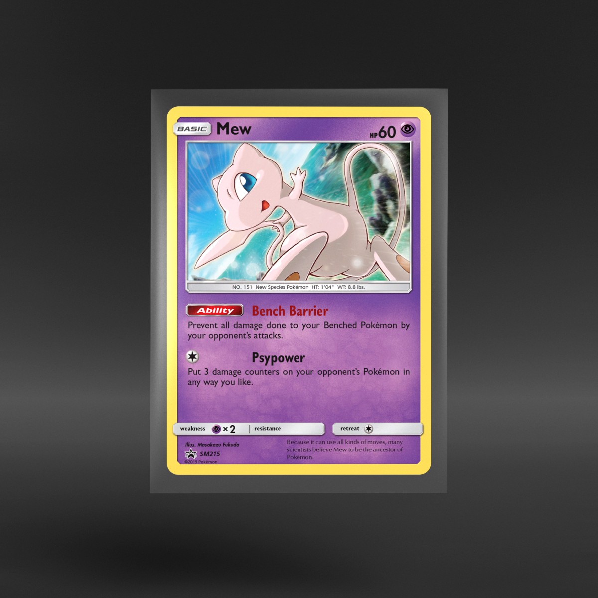 SM Black Star Promos #SM215 Mew