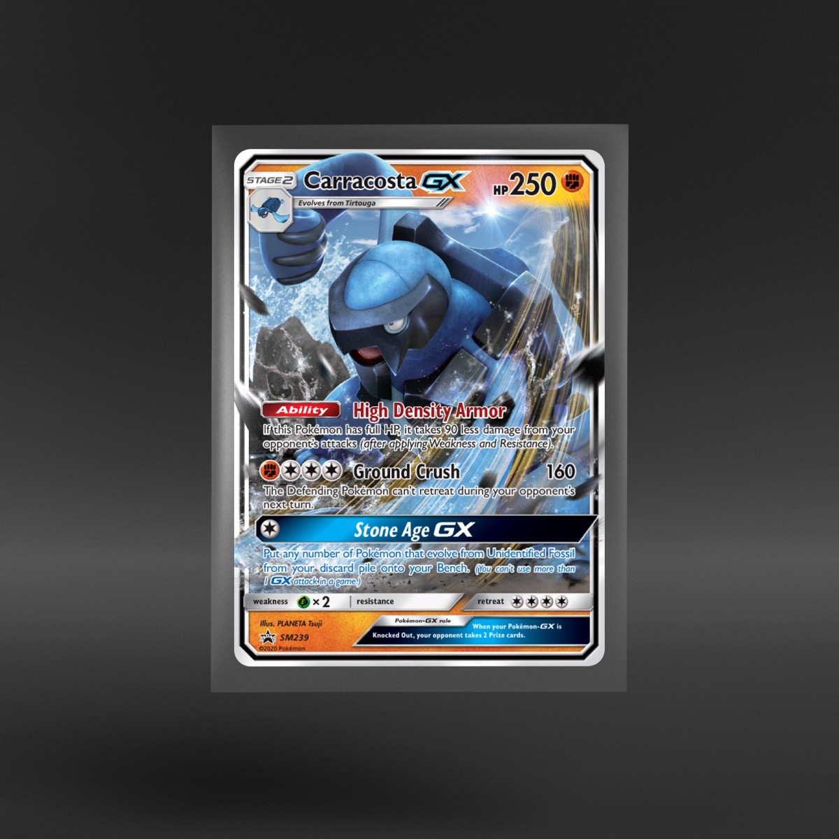 SM Black Star Promos #SM239 Carracosta-GX