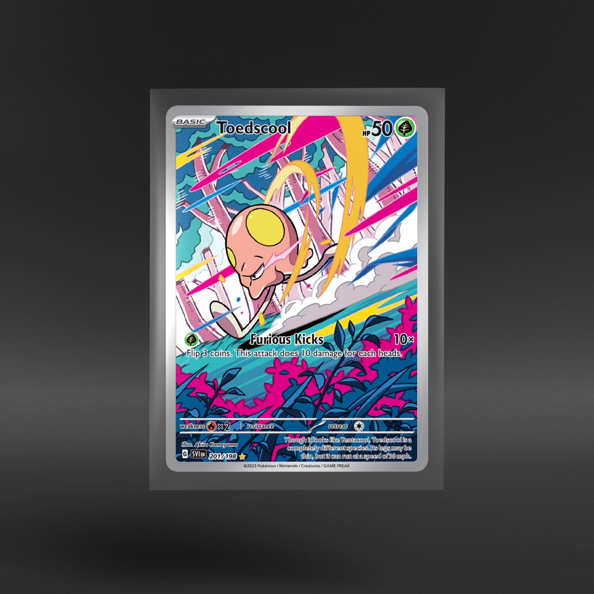 Scarlet & Violet #201/198 Toedscool