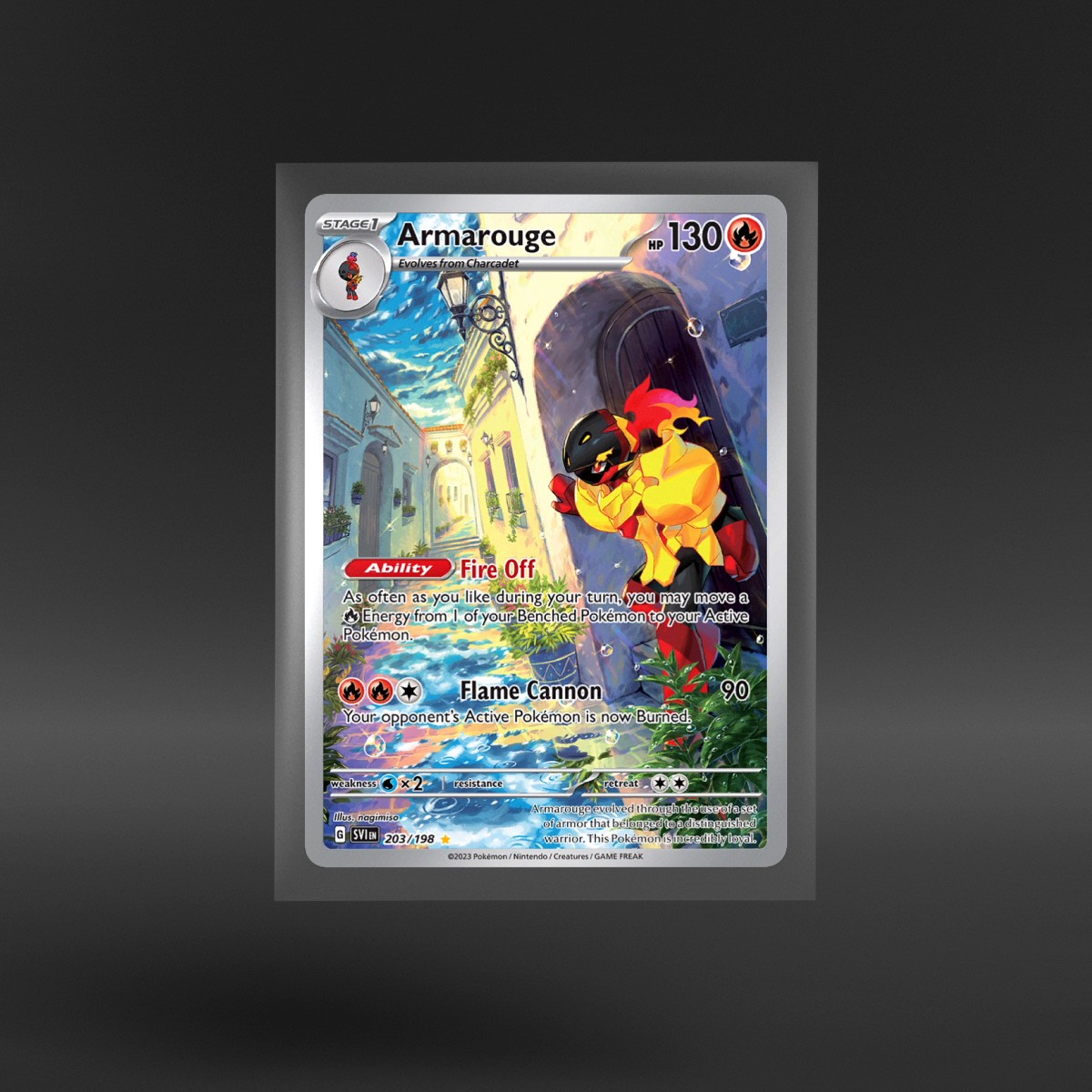 Scarlet & Violet #203/198 Armarouge