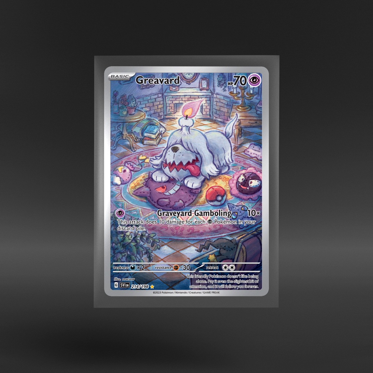 Scarlet & Violet #214/198 Greavard