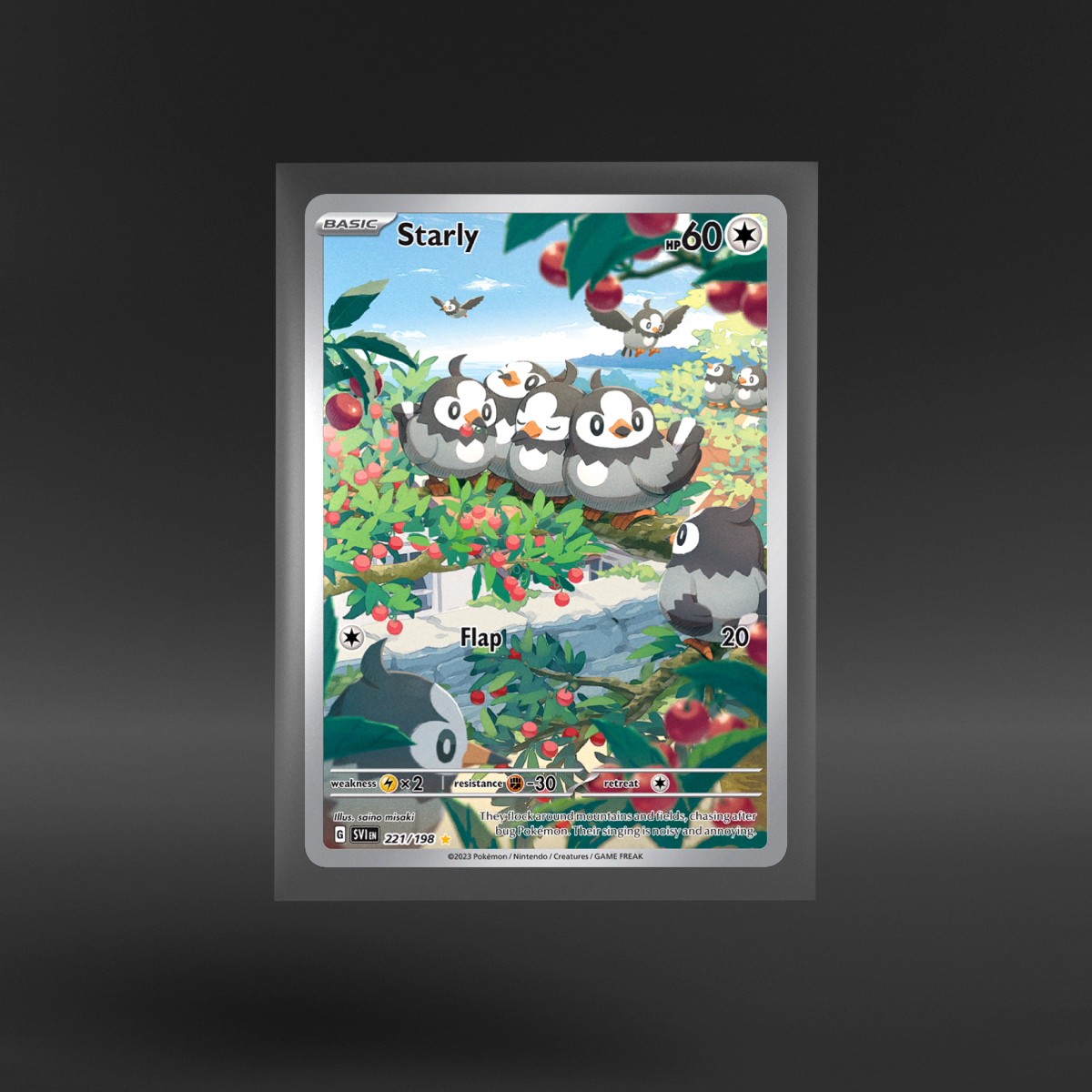 Scarlet & Violet #221/198 Starly