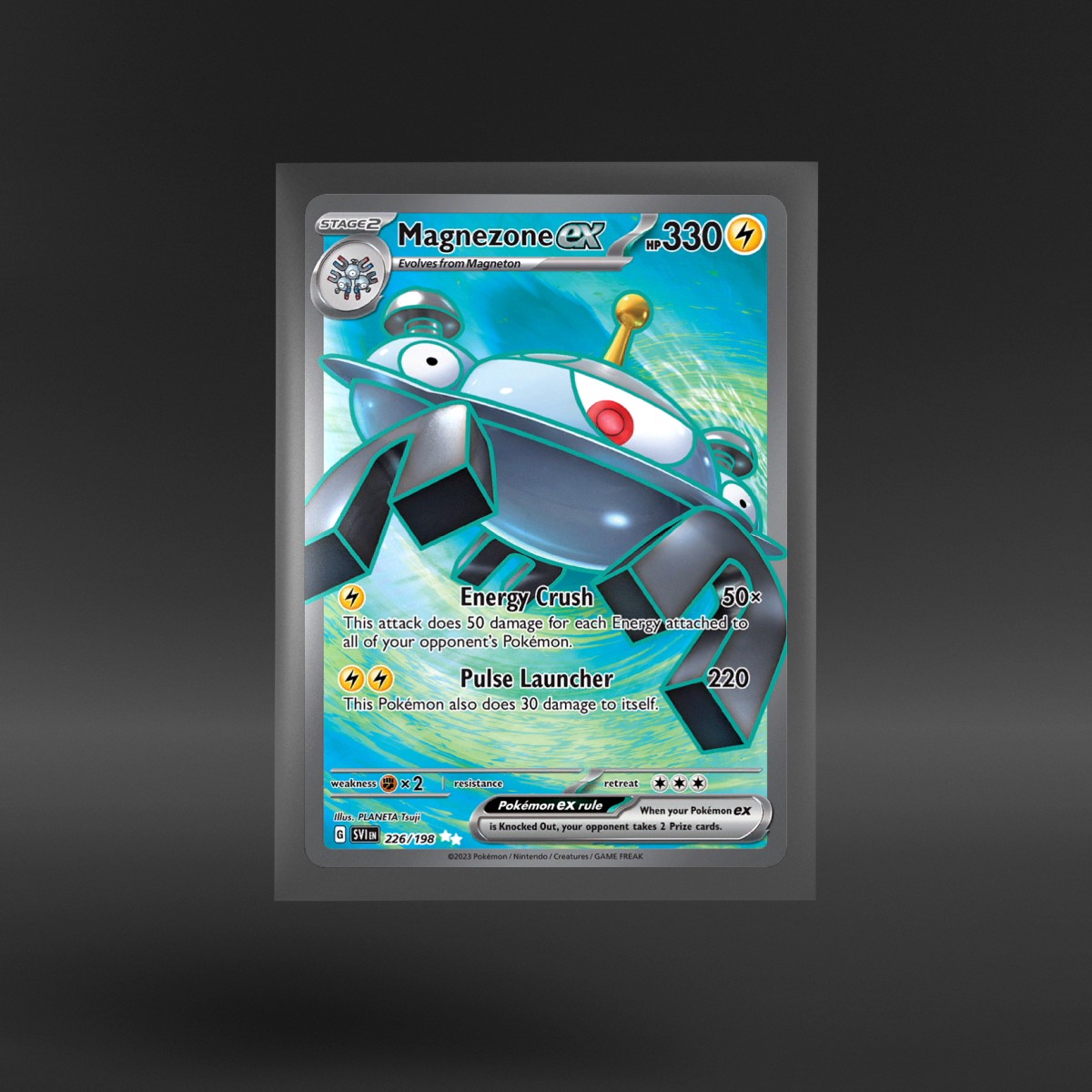 Scarlet & Violet #226/198 Magnezone ex