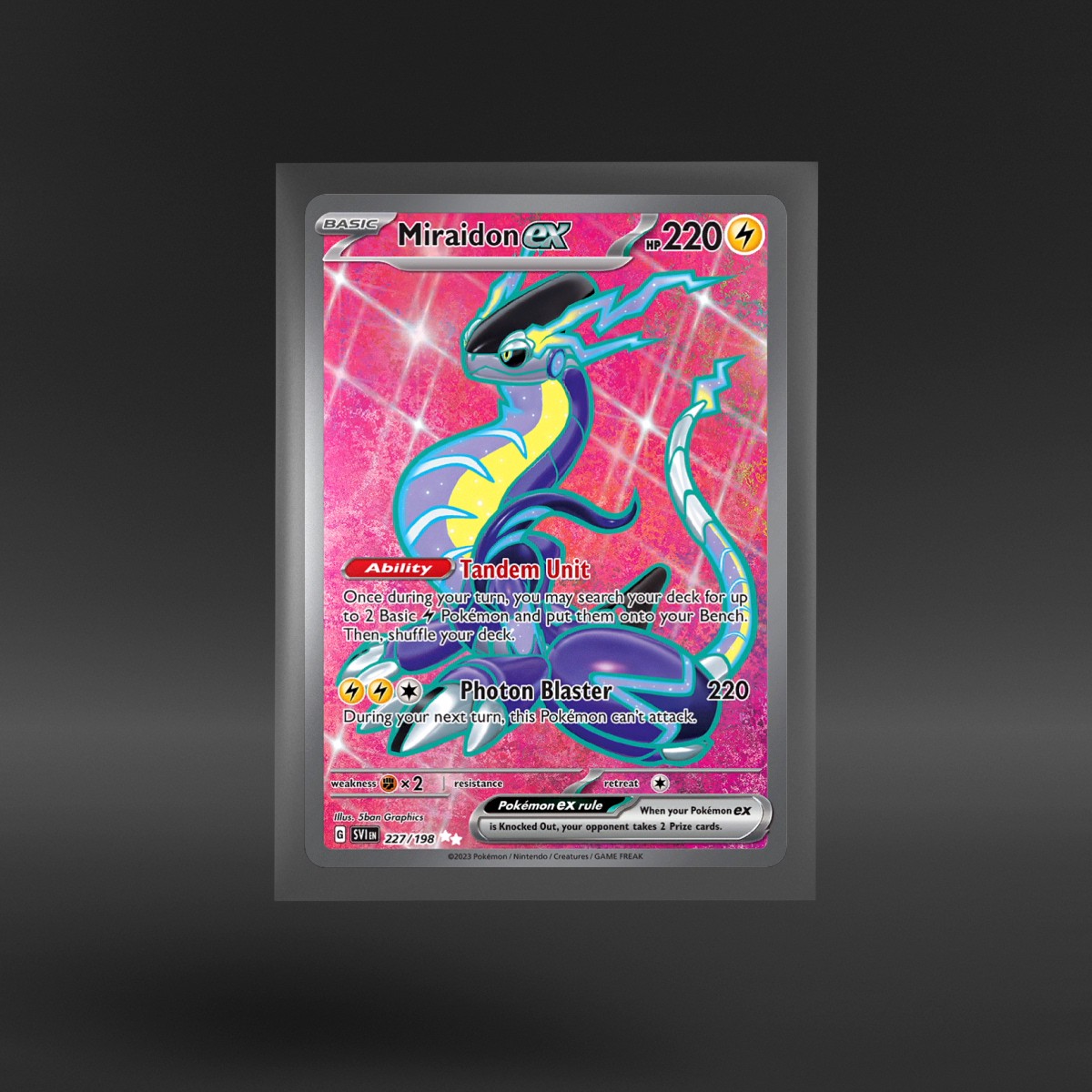 Scarlet & Violet #227/198 Miraidon ex