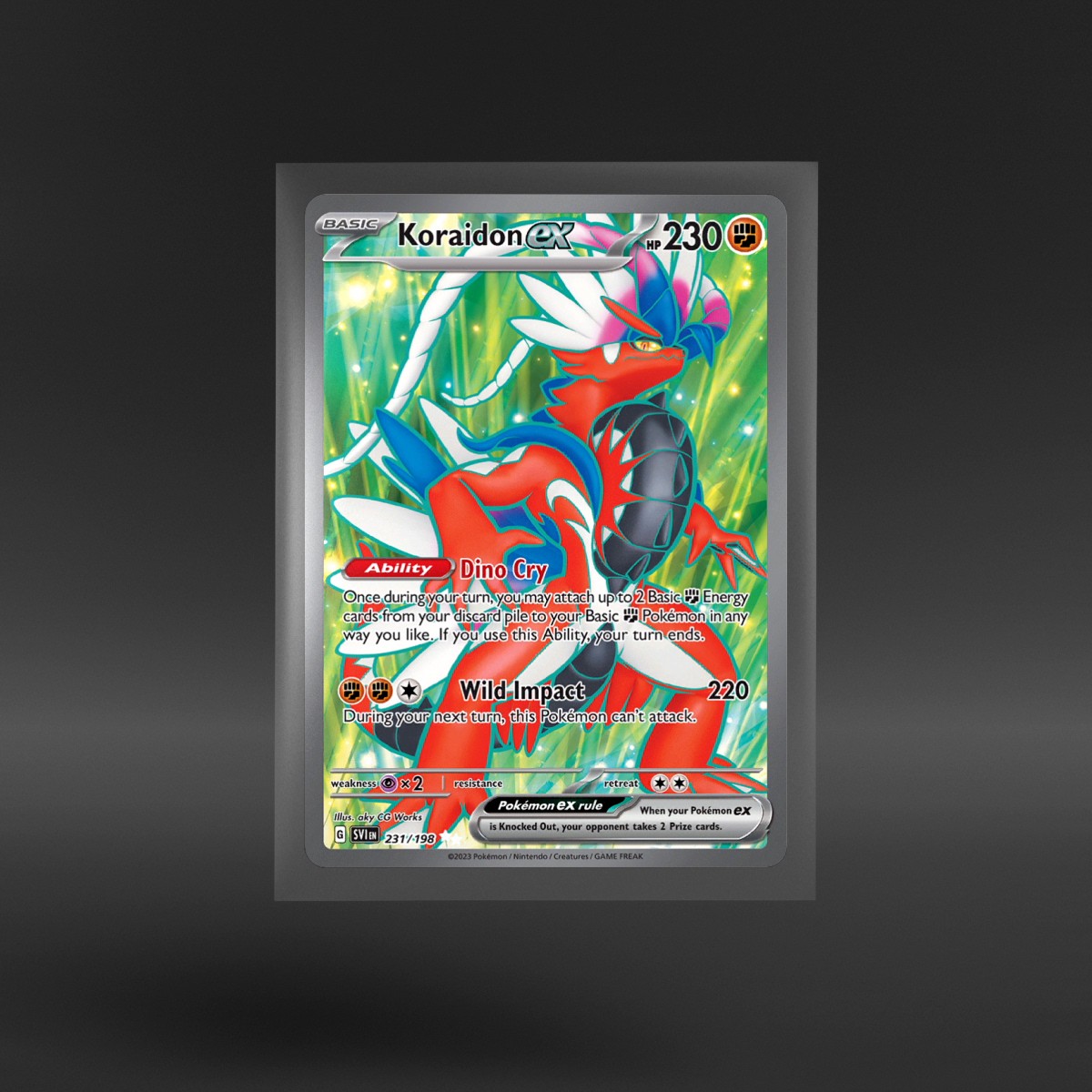 Scarlet & Violet #231/198 Koraidon ex