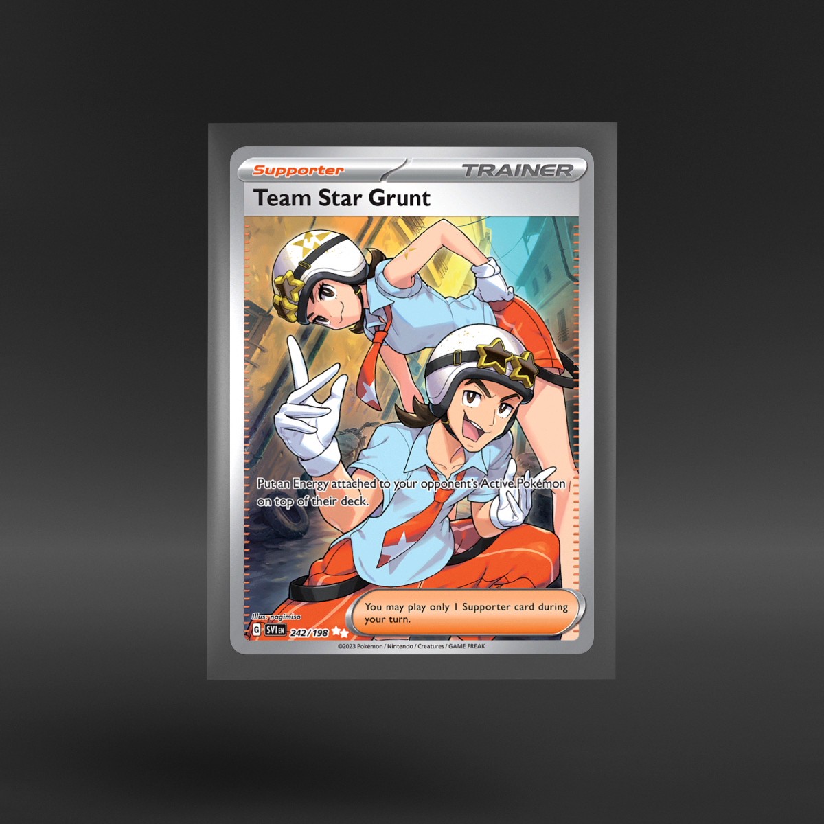 Scarlet & Violet #242/198 Team Star Grunt