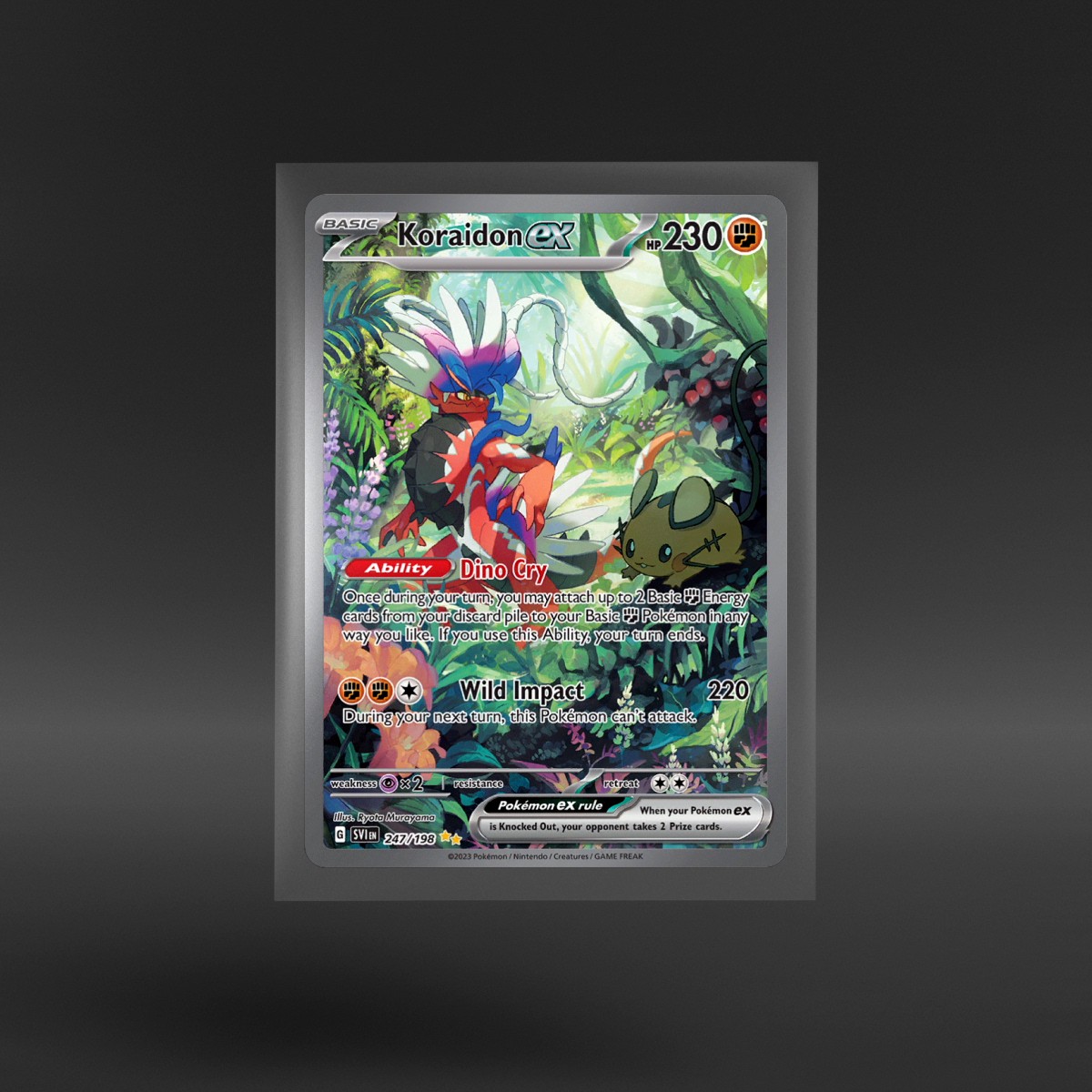 Scarlet & Violet #247/198 Koraidon ex