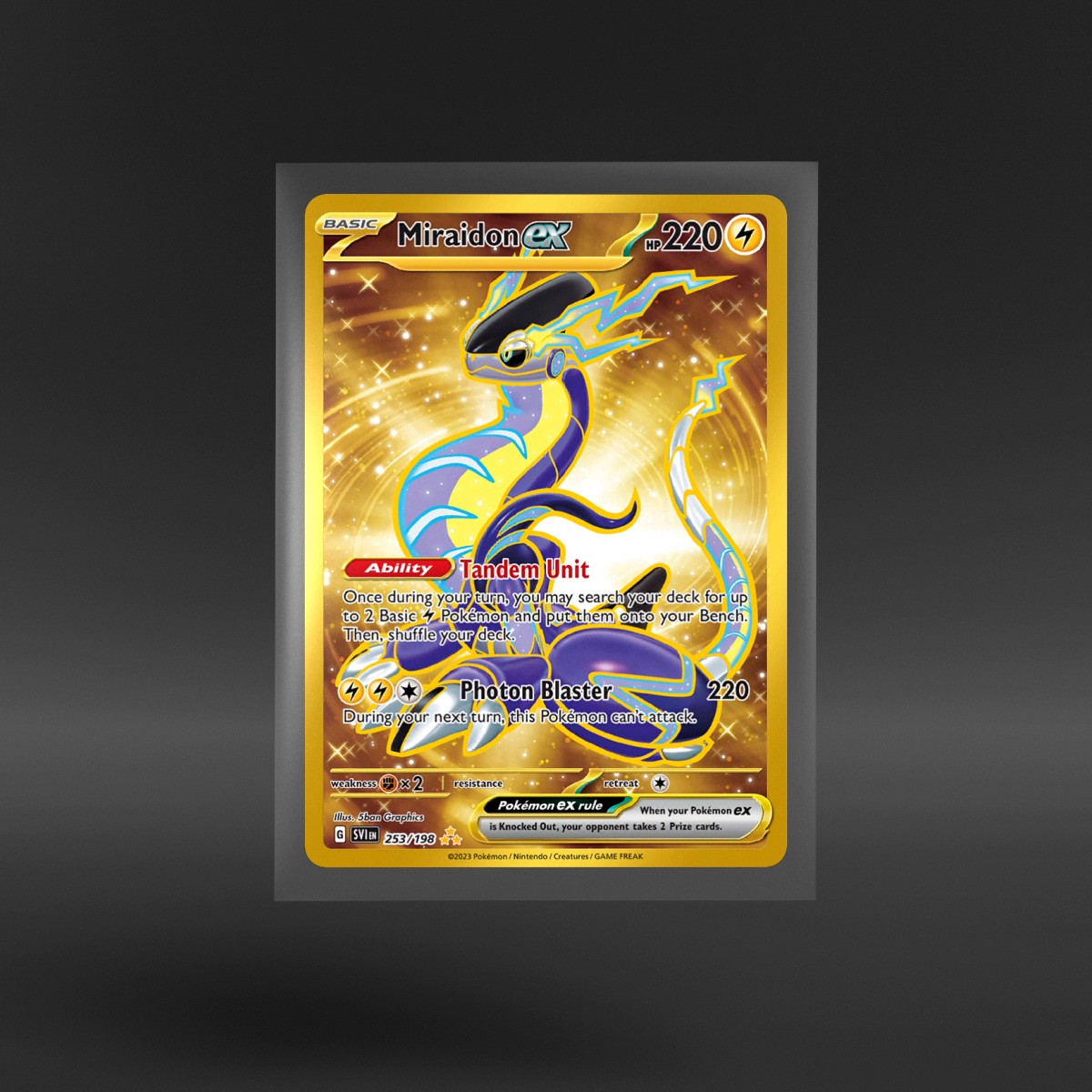 Scarlet & Violet #253/198 Miraidon ex