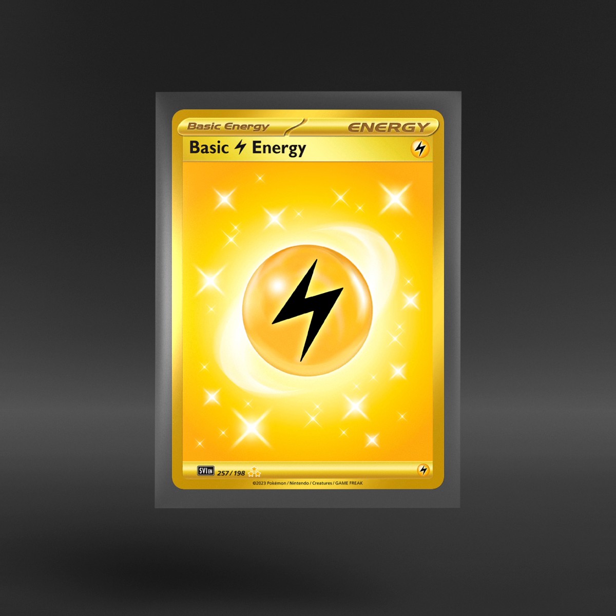 Scarlet & Violet #257/198 Basic Lightning Energy