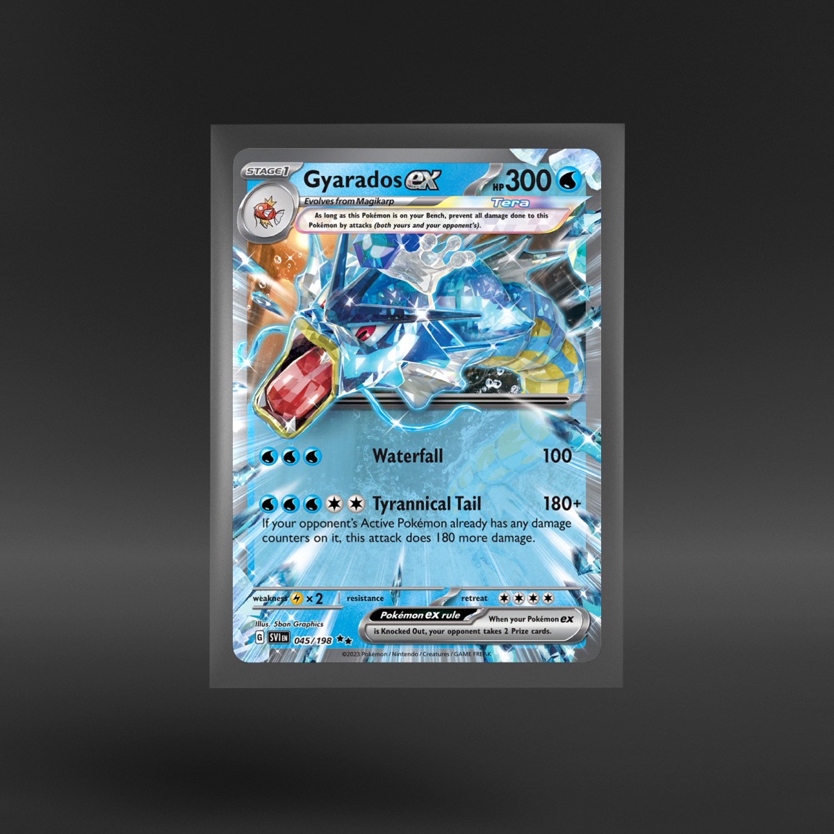 Scarlet & Violet #045/198 Gyarados ex