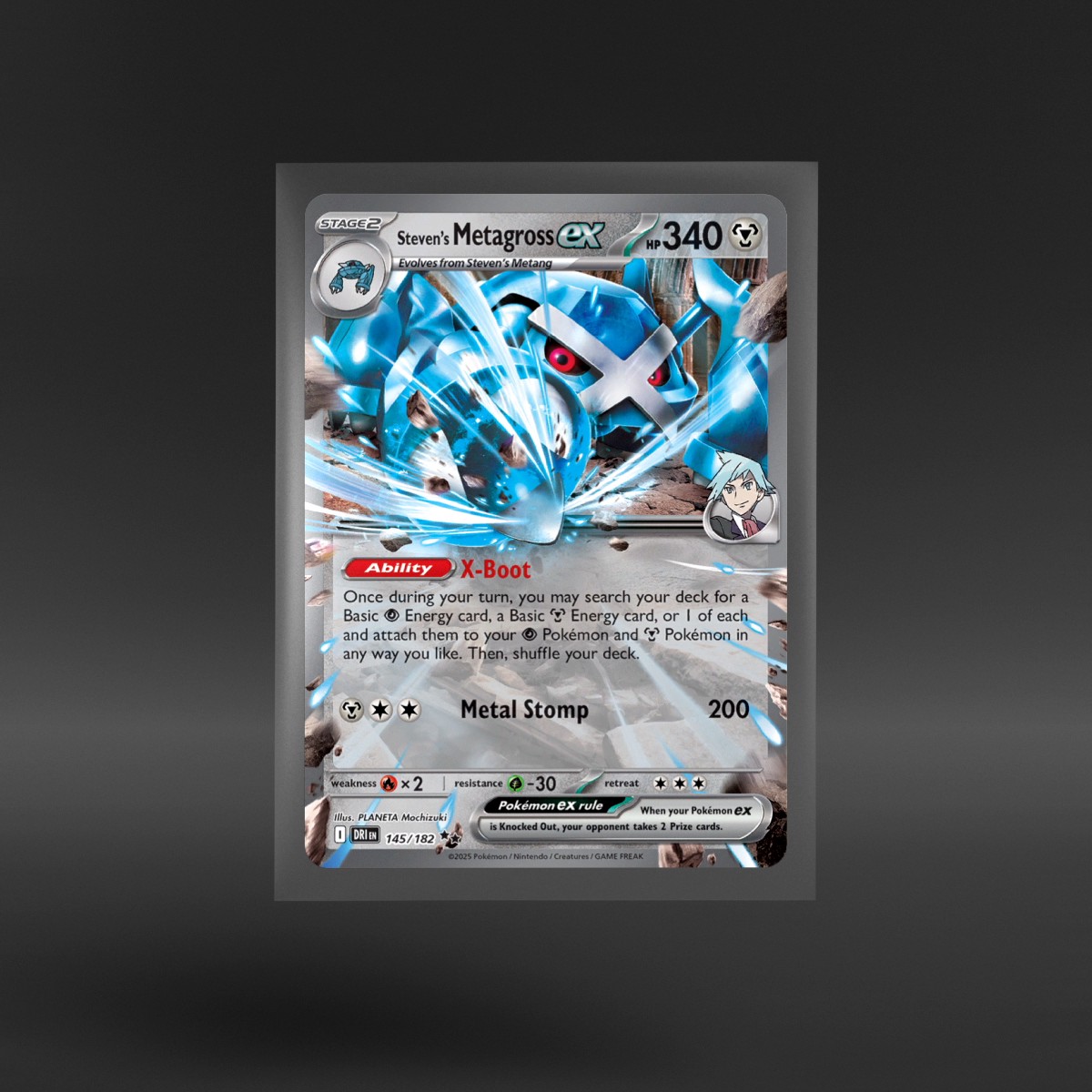 Destined Rivals #145/182 Steven's Metagross ex