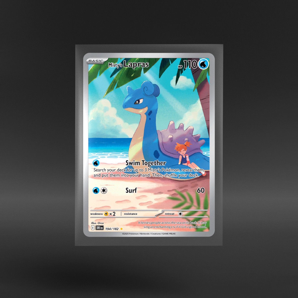 Destined Rivals #194/182 Misty's Lapras