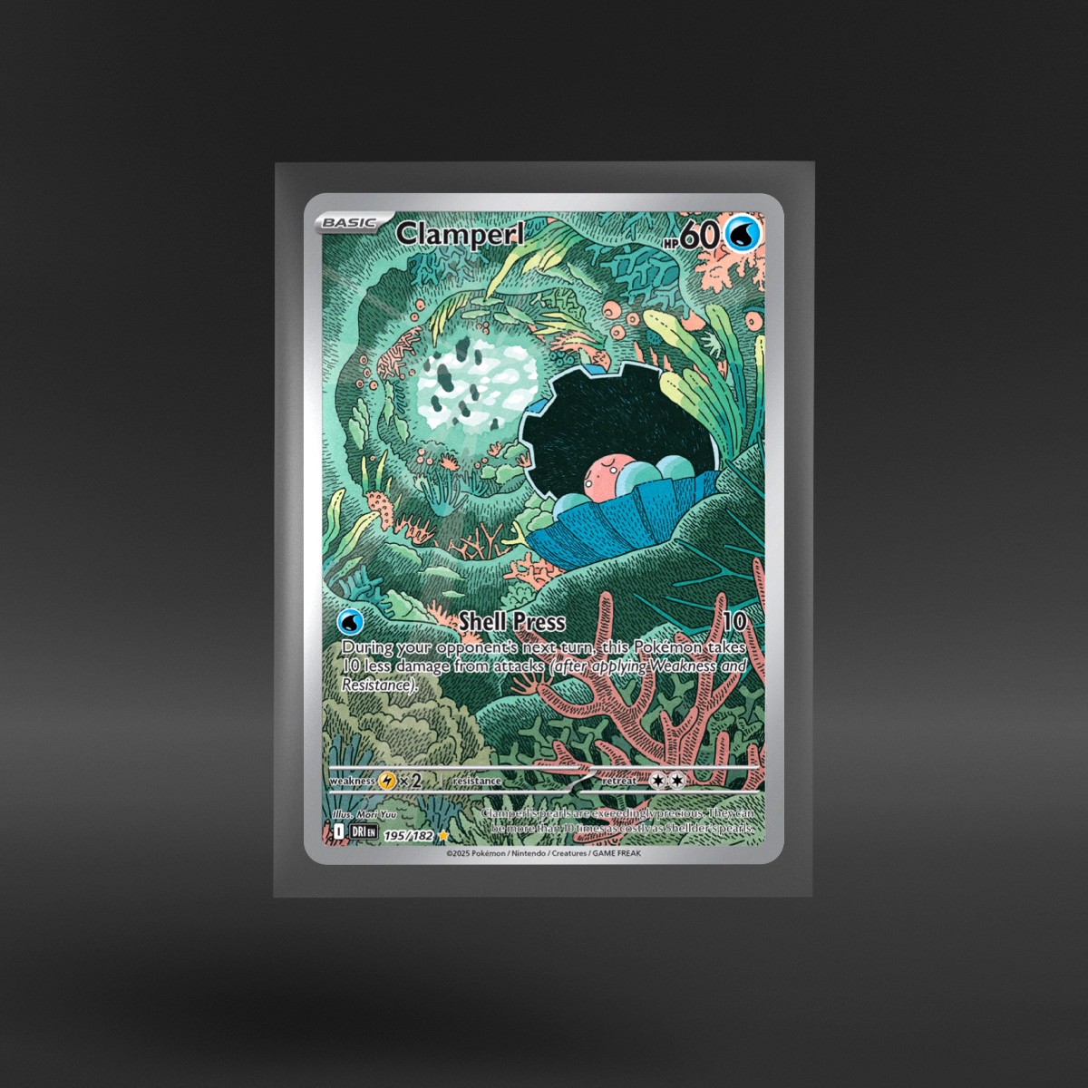 Destined Rivals #195/182 Clamperl