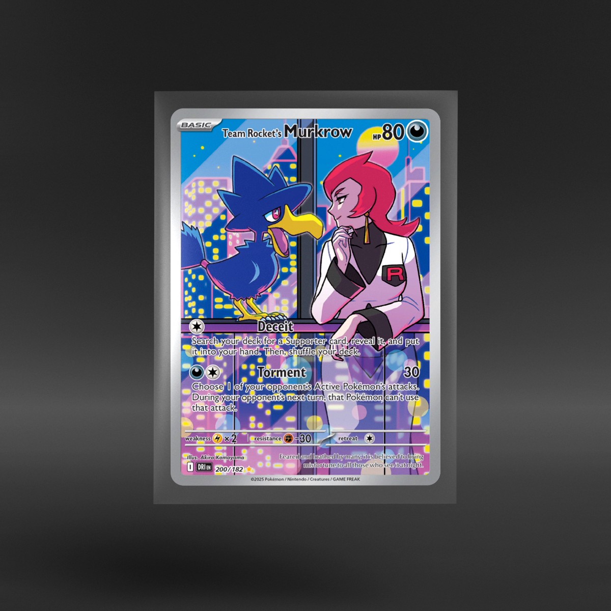 Destined Rivals #200/182 Team Rocket's Murkrow