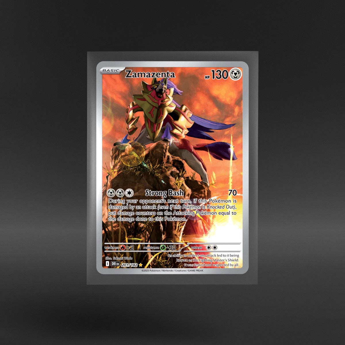 Destined Rivals #201/182 Zamazenta