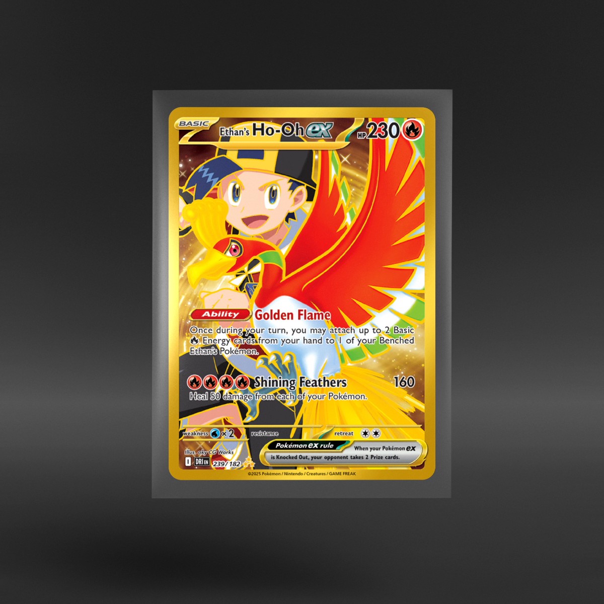 Destined Rivals #239/182 Ethan's Ho-Oh ex