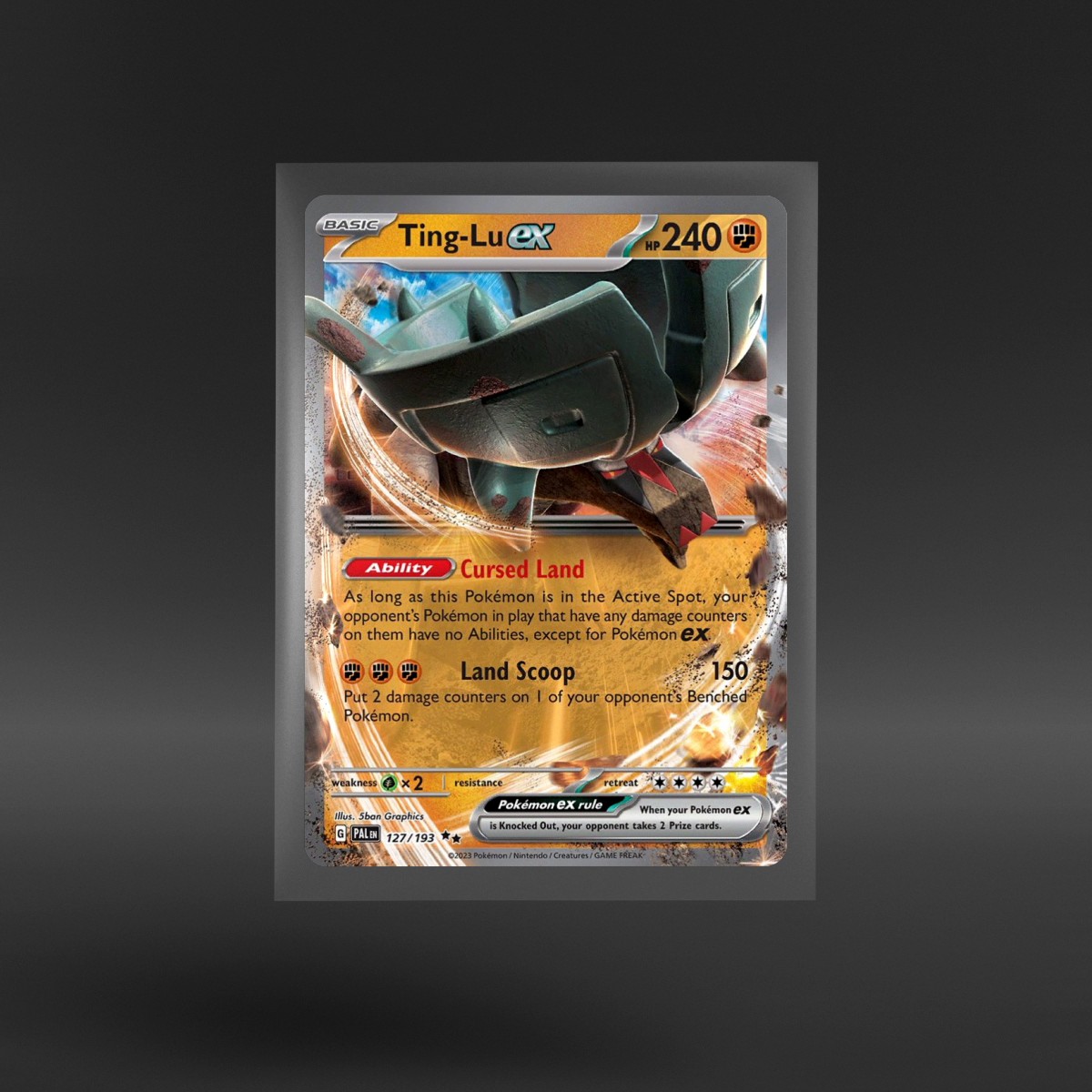 Paldea Evolved #127/193 Ting-Lu ex