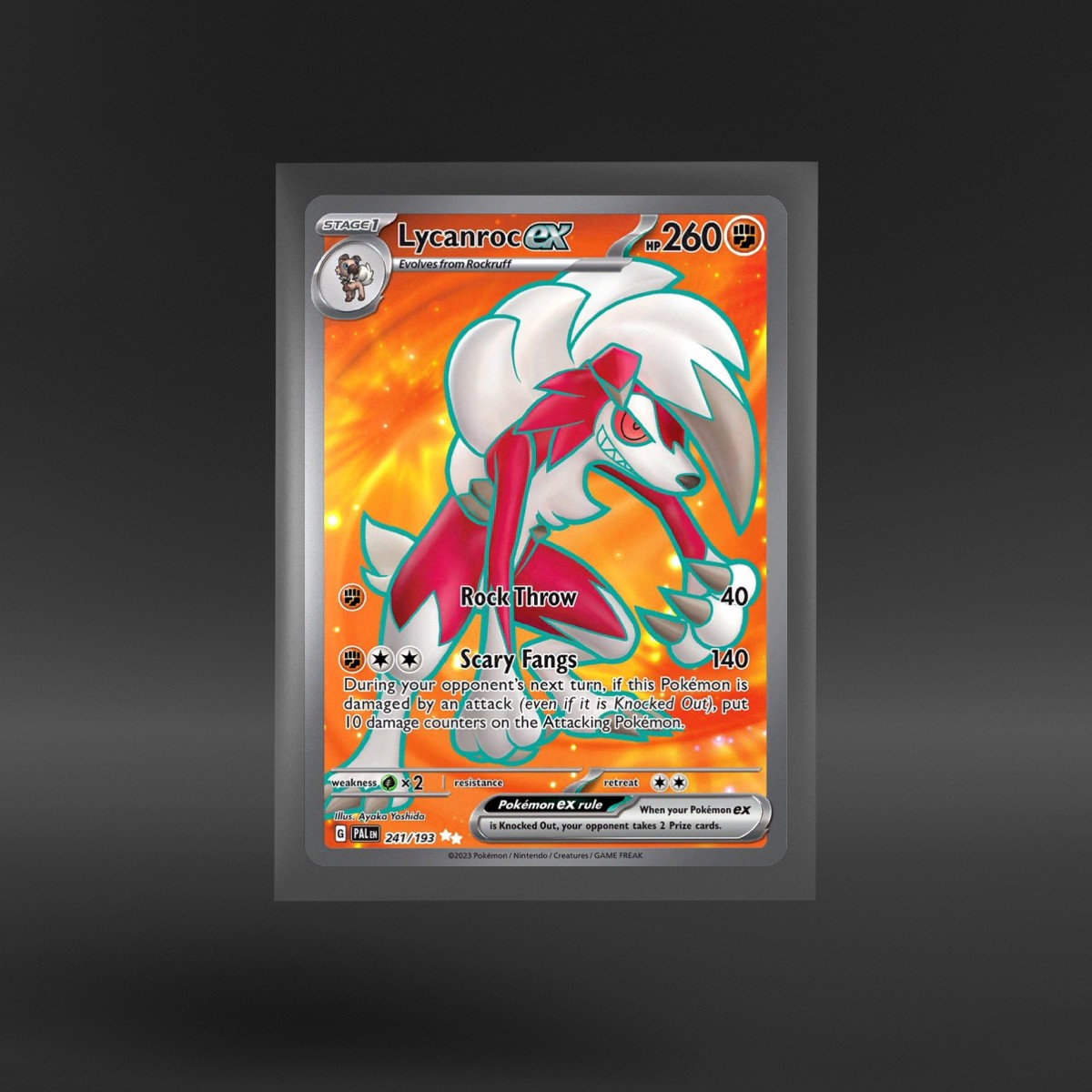 Paldea Evolved #241/193 Lycanroc ex