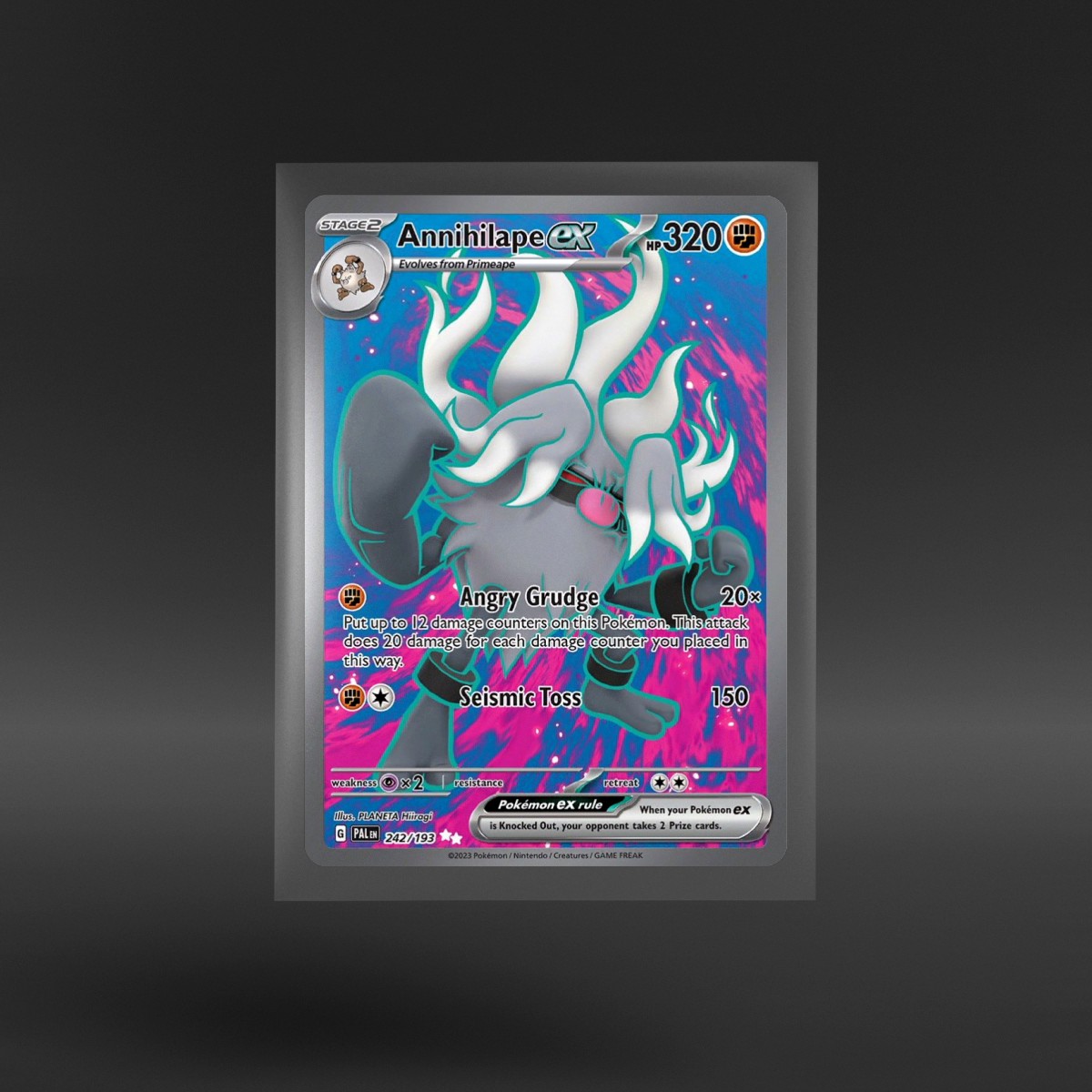 Paldea Evolved #242/193 Annihilape ex