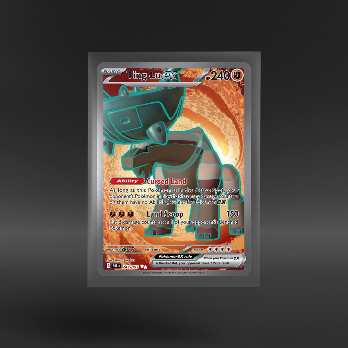 Paldea Evolved #243/193 Ting-Lu ex