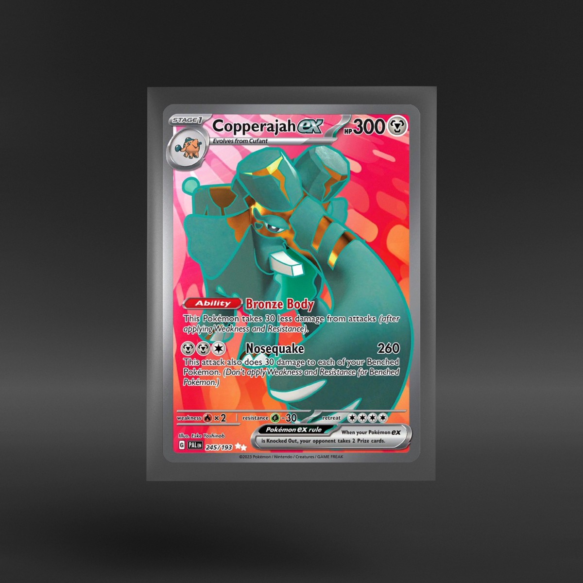 Paldea Evolved #245/193 Copperajah ex