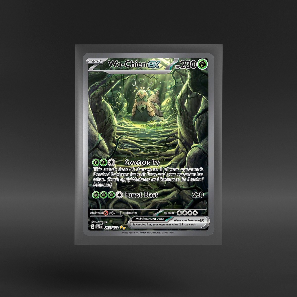 Paldea Evolved #257/193 Wo-Chien ex