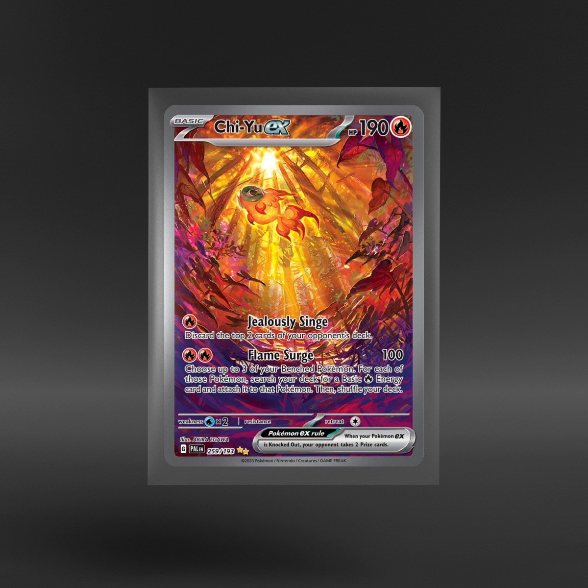 Paldea Evolved #259/193 Chi-Yu ex