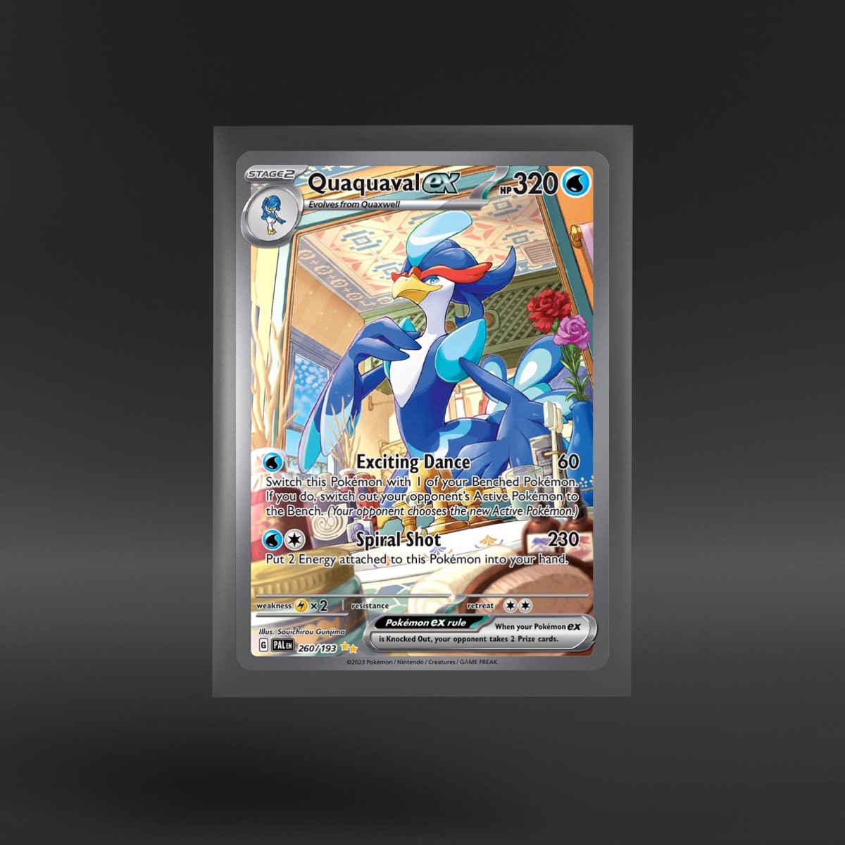 Paldea Evolved #260/193 Quaquaval ex