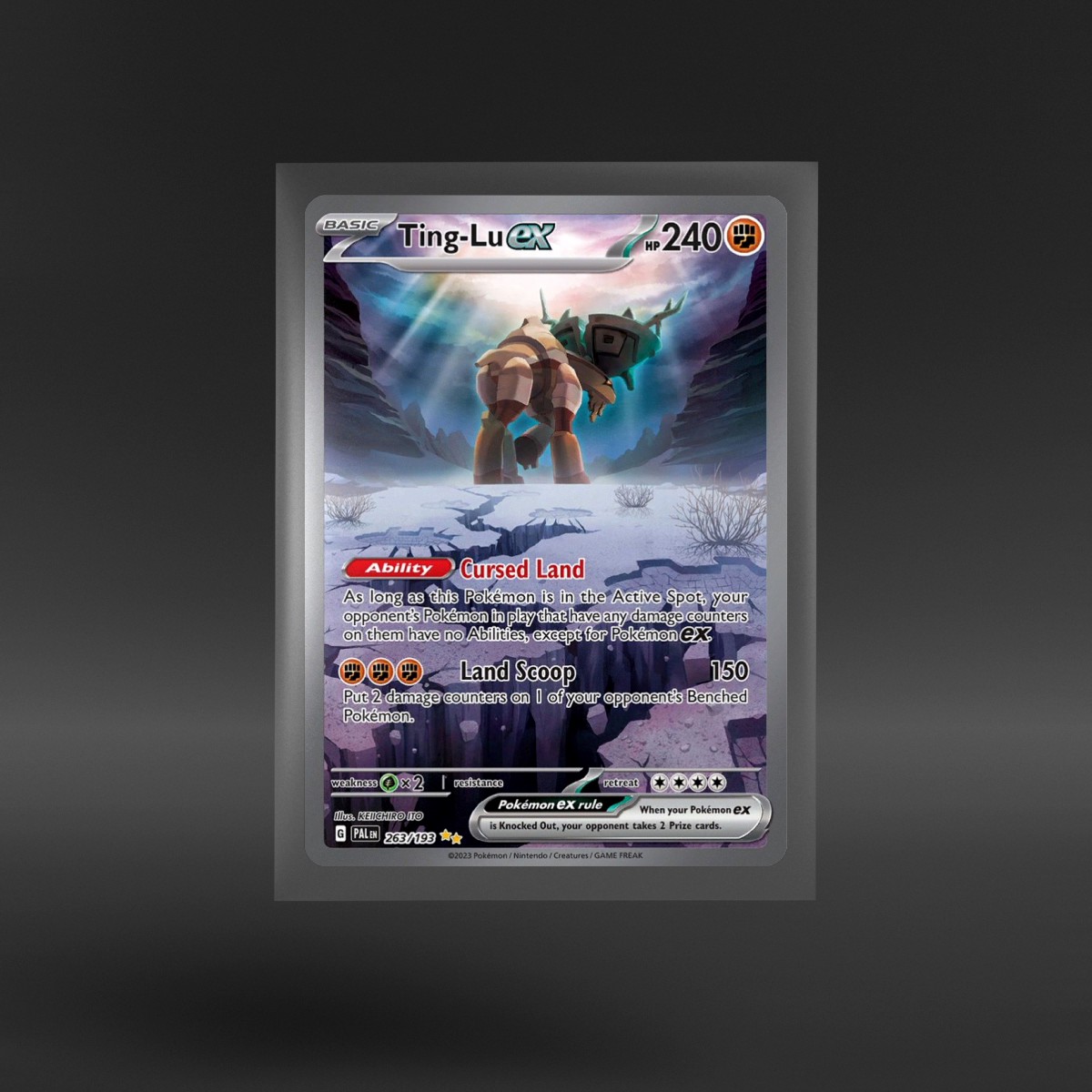 Paldea Evolved #263/193 Ting-Lu ex