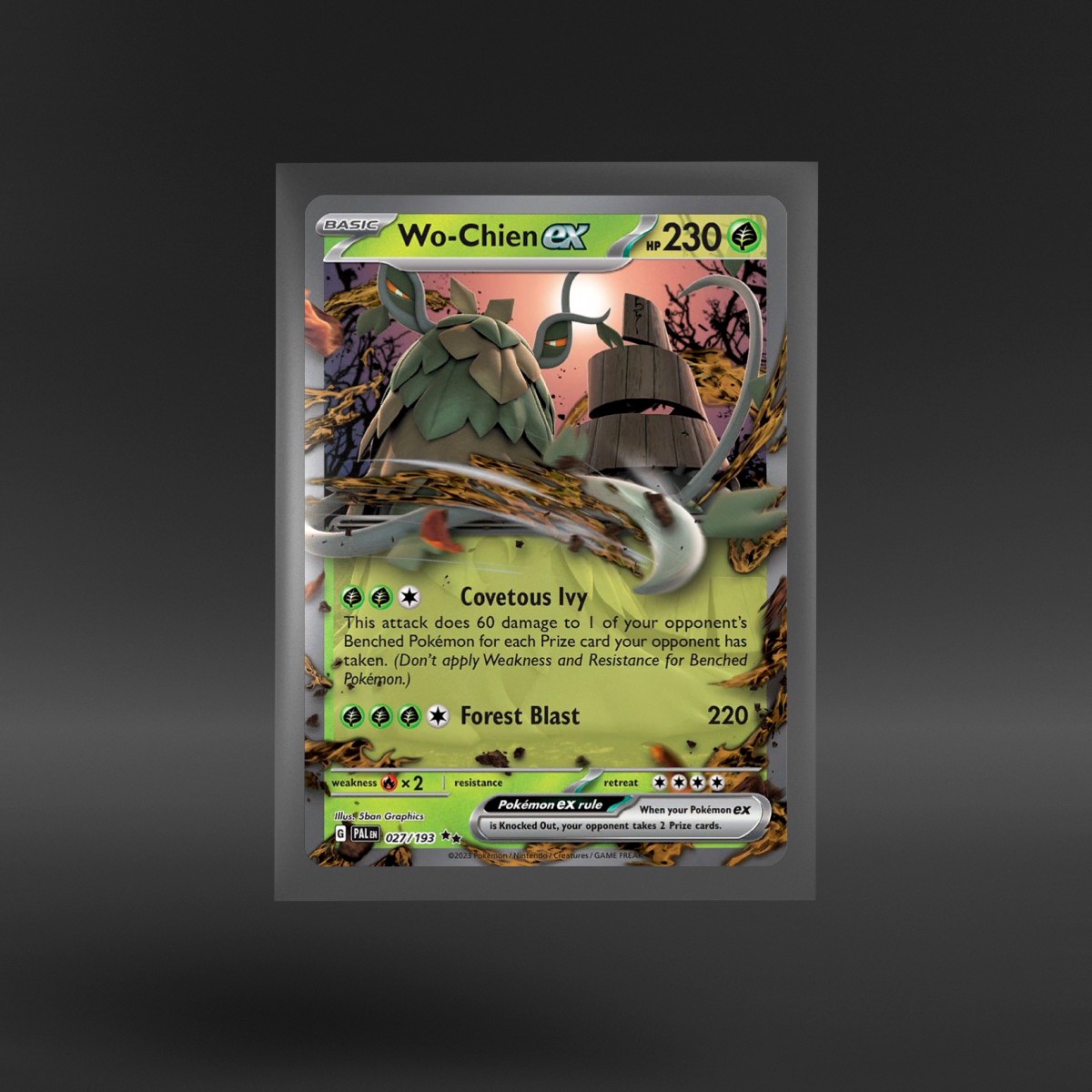 Paldea Evolved #027/193 Wo-Chien ex