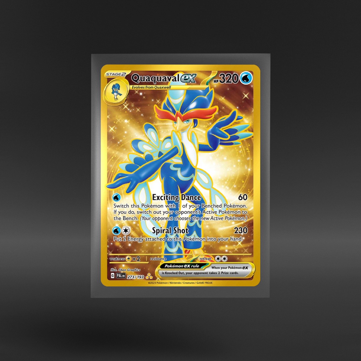 Paldea Evolved #273/193 Quaquaval ex